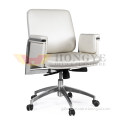 White Leather Swivel Executive Leather Office Chair (HY-366B)